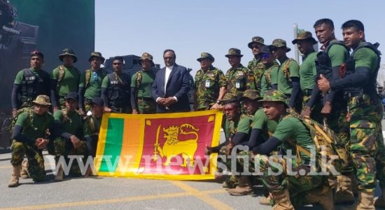 Sri Lanka's SWAT at UAE SWAT Challenge 2022