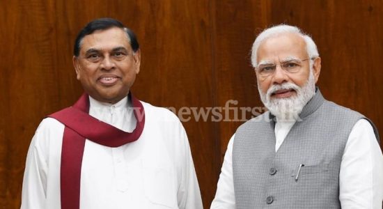 Sri Lanka’s Basil Rajapaksa meets Indian Prime Minister Modi