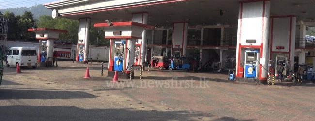 Diesel sold for a max limit of Rs. 4,000/- per person in Anuradhapura