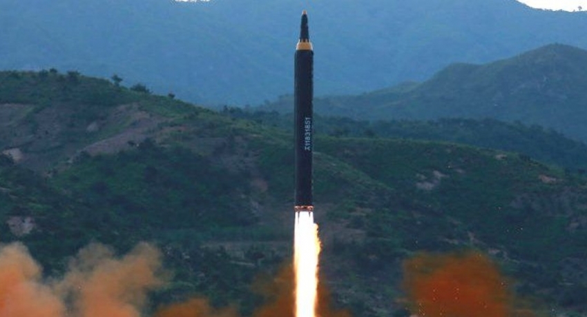 North Korea fires ‘unidentified projectile’ but launch fails, says South