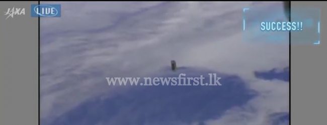 Sri Lanka's nano Satellite KITSUNE in orbit