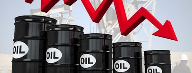 Brent, U.S. crude below $100 for the first time since late Feb