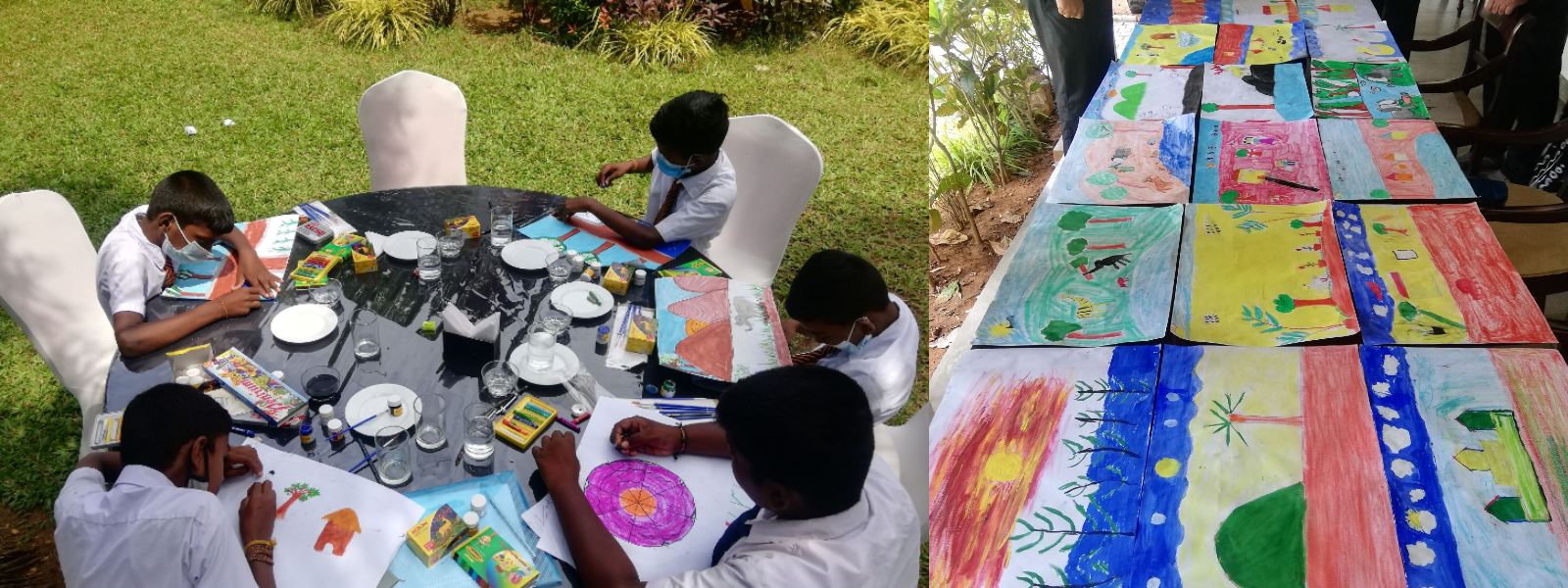 Fox Resorts and WNPS join forces to host a children’s art workshop at Fox Jaffna
