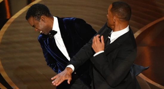 Will Smith Punches Chris Rock on Oscars Stage