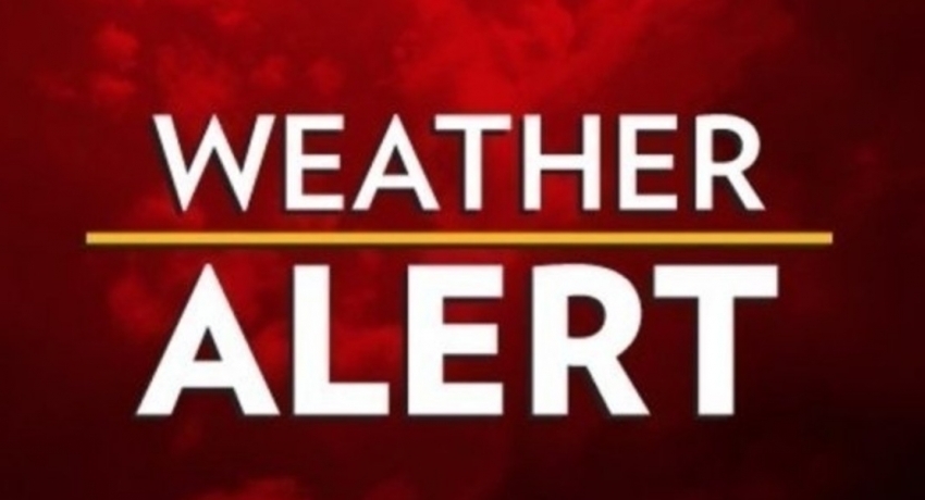 Amber alert issued for rough seas, heavy showers