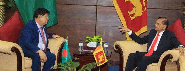 SL-Bangladesh trade agreement discussed between Foreign Ministers