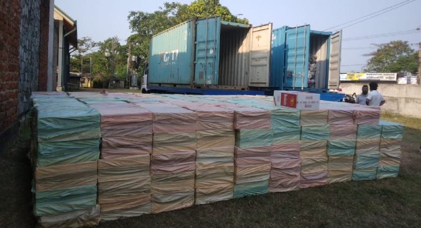 STF seizes largest haul of smuggled cigarettes in Sri Lanka