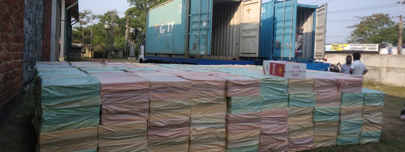 STF seizes largest haul of smuggled cigarettes in Sri Lanka