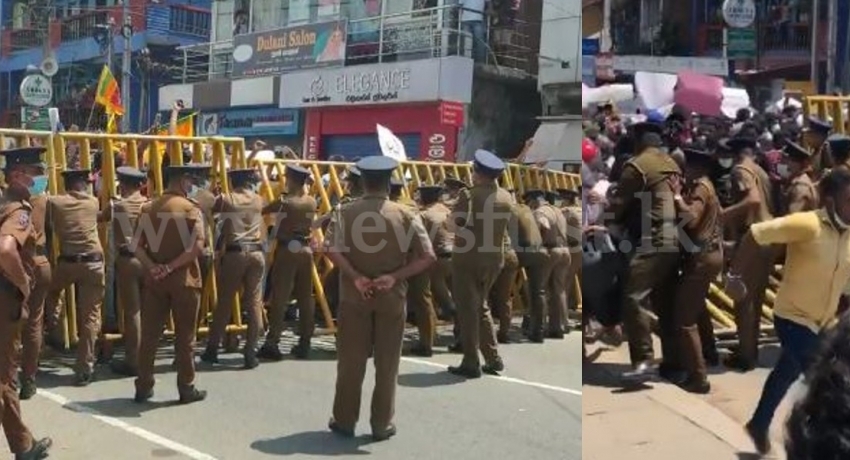 (VIDEO) Tear Gas & Water Cannons fired at protest near Carlton House