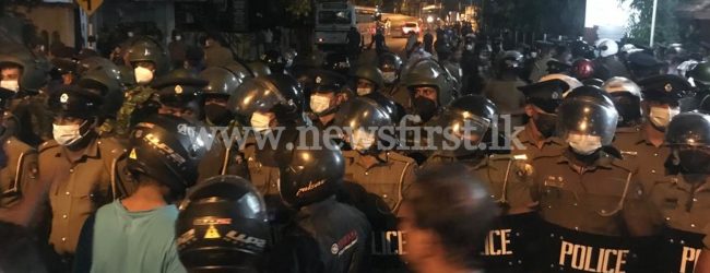 Mirihana Protestors will not be charged under PTA – Police