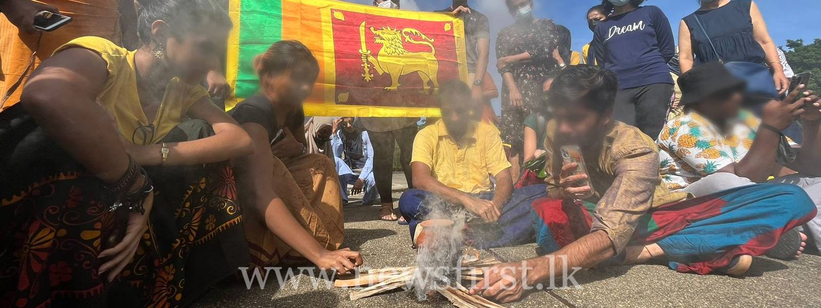 Occupy Galle Face protest welcomes the New Year