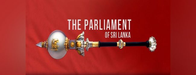 Parliament sessions for this week from today (19)