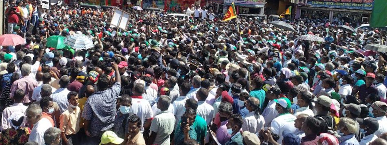 SJB Protest March to reach Danowita today (28)