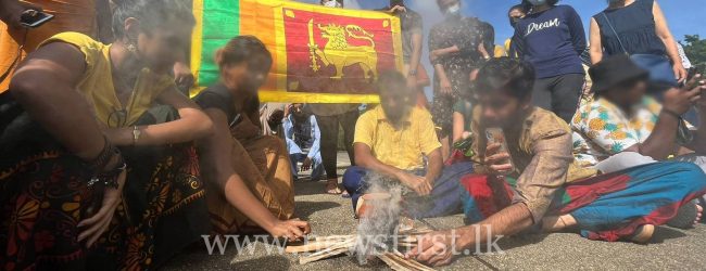 Occupy Galle Face protest welcomes the New Year