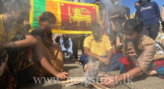 Occupy Galle Face protest welcomes the New Year