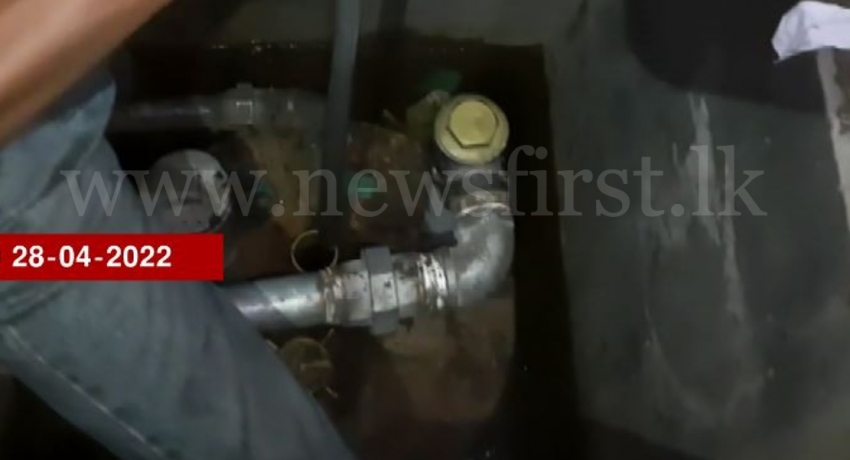 Tense situation at Negombo Kerosene queue