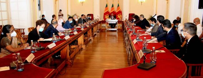 Foreign Minister briefs PTA, IMF support to NAM representatives