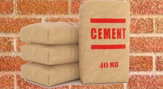 Cement prices increased from Monday (25)