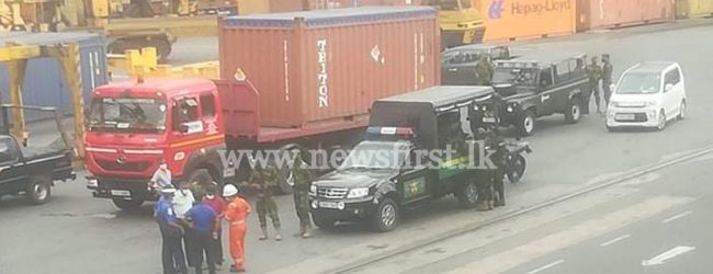 Customs clarifies armed escort video; says radioactive material was re-exported