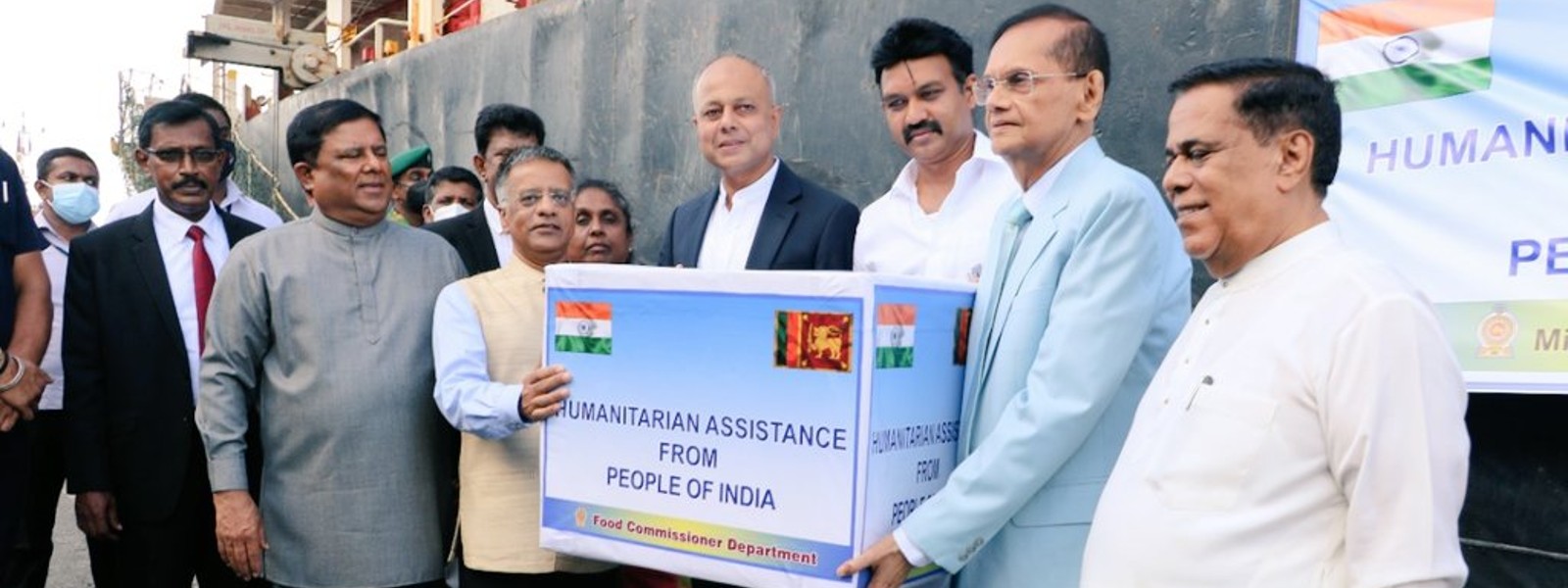 Indian aid reaches Sri Lanka