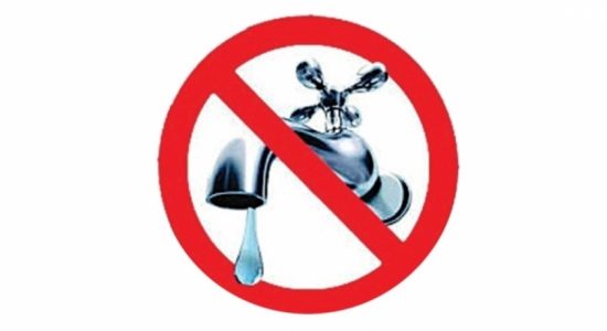 10-hour water cut today (21) and tomorrow (22)