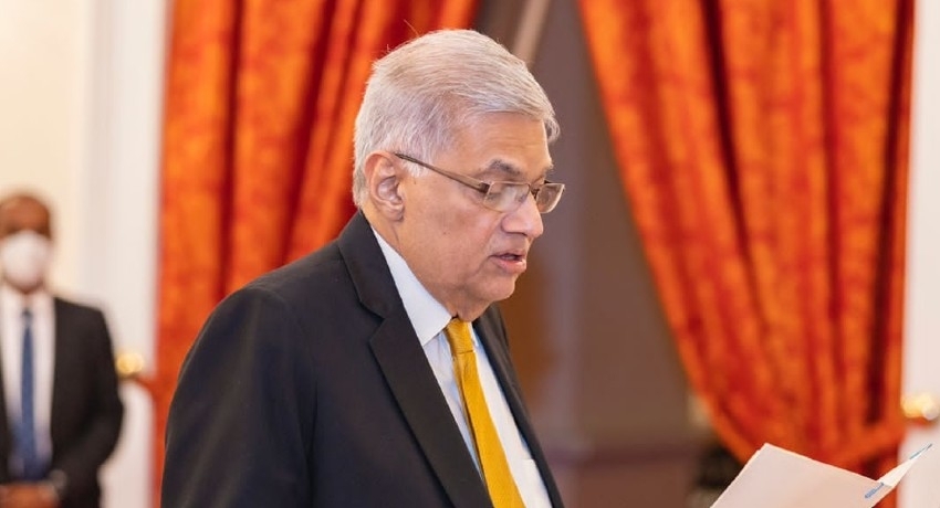 PM Ranil Wickremesinghe sworn in as Sri Lanka’s new Finance Minister