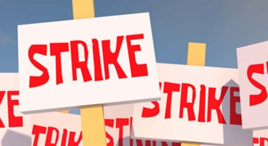 Multiple Trade Unions on Strike against attacks on protests