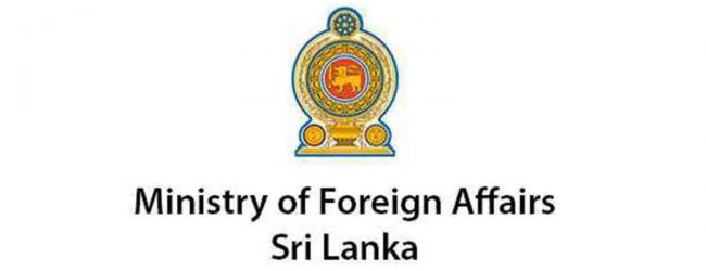 Foreign Ministry generates Rs.1,314Mn due to expenditure reduction