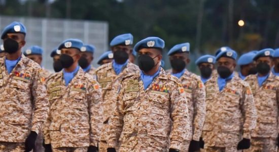 Sri Lanka Army’s 4th Combat Convoy Company leave for Mali for peacekeeping missions