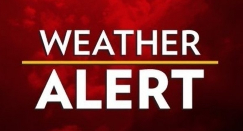 Weather Alert for thundershowers