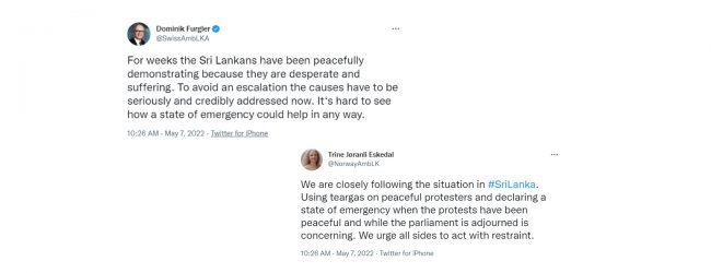 More envoys express concern regarding SoE