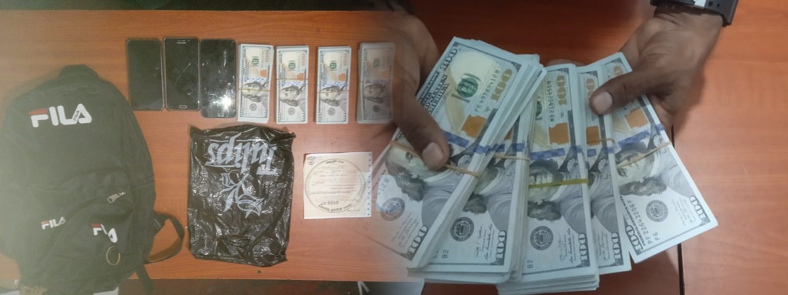 STF arrests man with USD 50,000