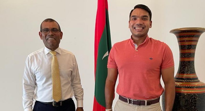 Is Nasheed here to facilitate a safe haven for the Rajapaksas?