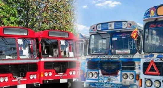 Bus services limited to 50%