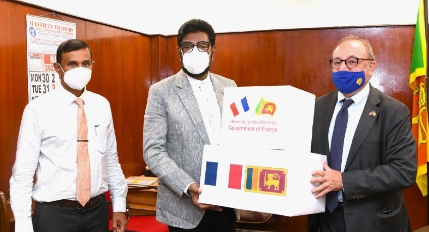 French medicine donation reaches Sri Lanka
