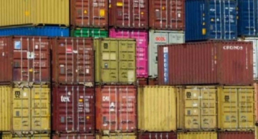 Over 500 containers with essentials at port