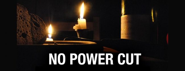 NO power cuts on Monday (16)