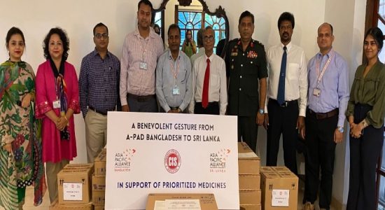 A-PAD Bangladesh delivers Essential Medical Supplies