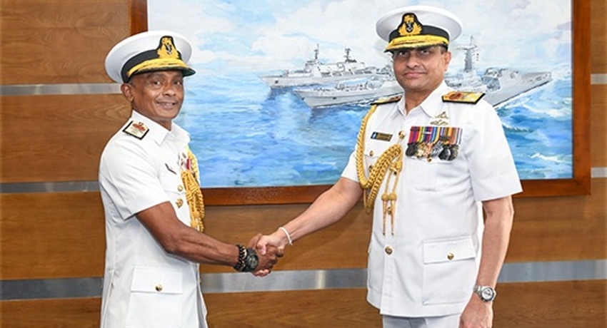 Rear Admiral Upul De Silva appointed as Chief of Staff of the Sri Lanka Navy