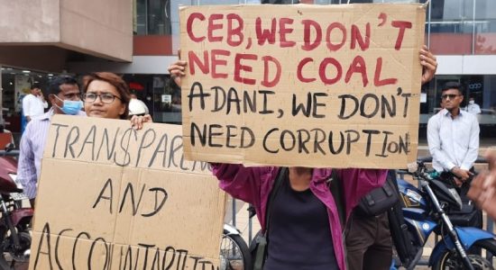 #AdaniOut: Sri Lankans protest against Indian pressure on energy projects