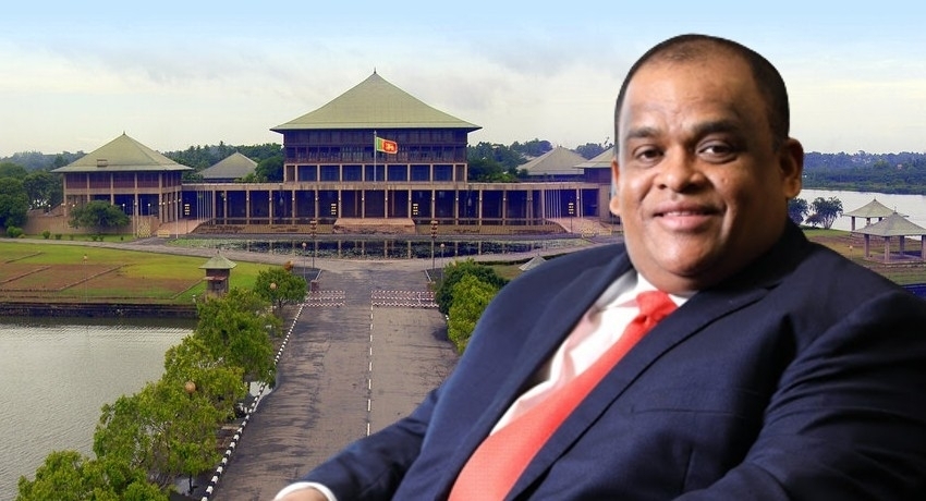 Dhammika Perera sworn in as Minister of Investment Promotion