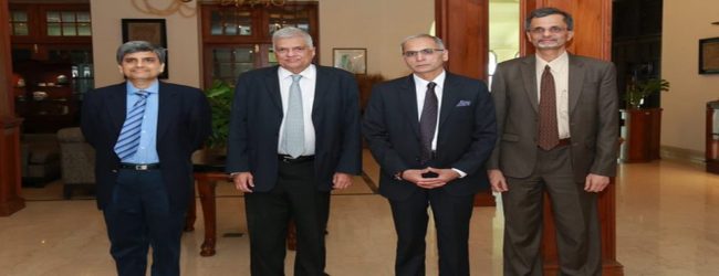 Indian delegation holds talks with Lankan PM
