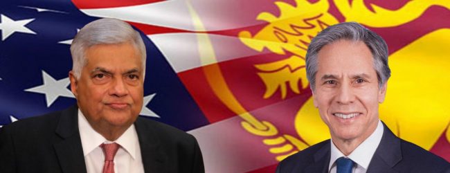 Blinken agrees to promote investments to Sri Lanka once the IMF negotiations are over