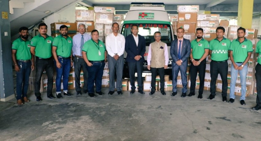 India provides 3.3 Tonnes of medical supplies to SL
