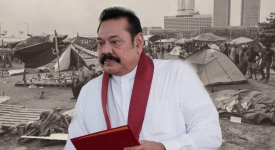 “The struggle of those who killed an innocent man is no longer a peaceful one,” – Mahinda Rajapaksa