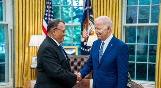SL Ambassador meets President Joe Biden