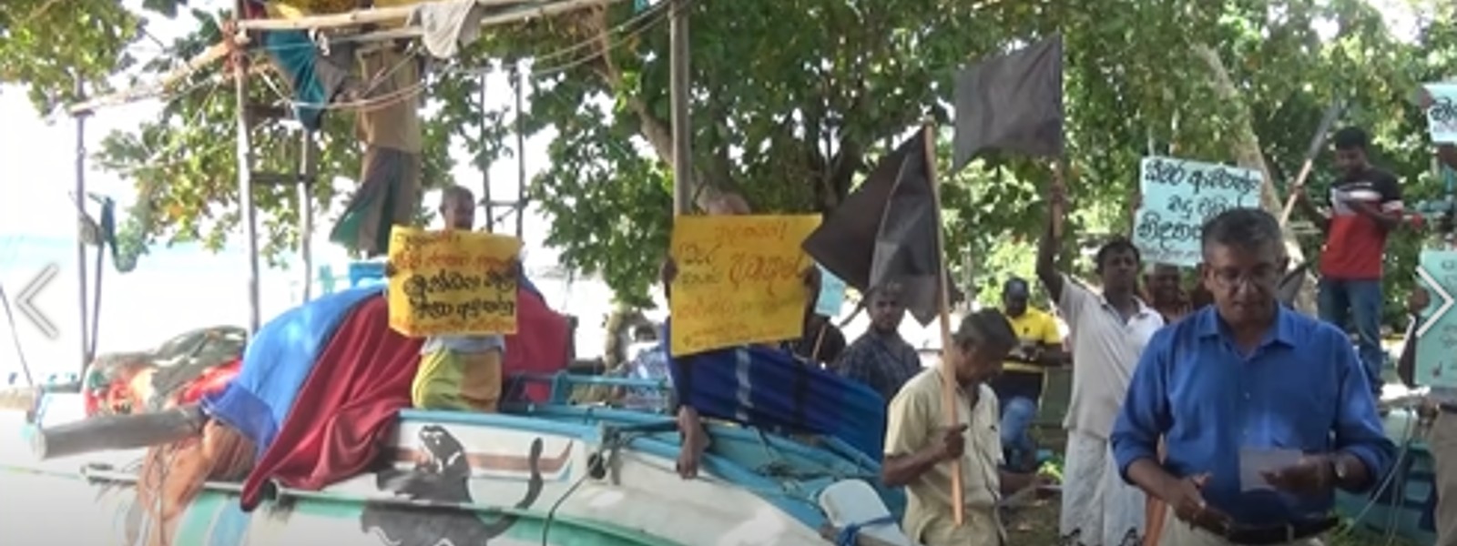 Fishermen protest against rising costs