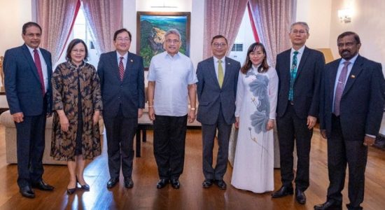 Diplomats from Southeast Asian Countries meet President