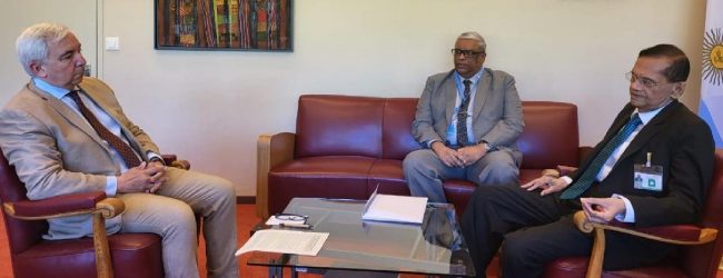 GL meets President of UNHRC, discusses current situation in Sri Lanka