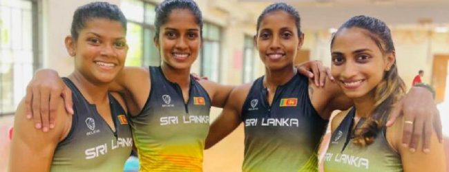Sri Lanka women win 100m relay silver in India